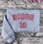 Vintage Boys of Tommen embroidered sweatshirt in grey  