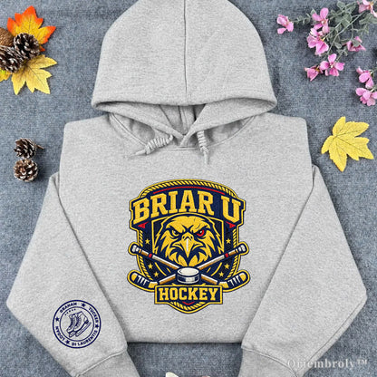 BookTok romance hoodie Briar University embroidery