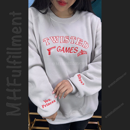 Booktok romance reader sweatshirt