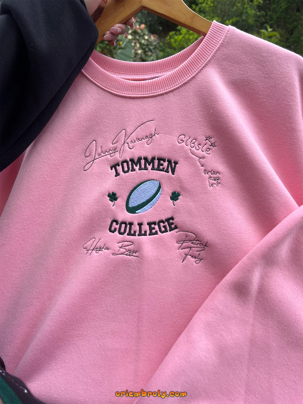 Soft college-style sweater inspired by Boys of Tommen