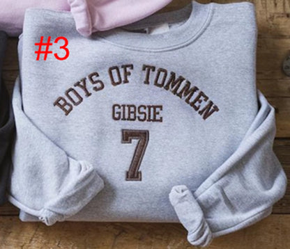 Boys of Tommen Embroidered Sweatshirt | Johnny Kavanagh Crewneck | Book Merch