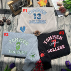 Boys of Tommen Embroidered Sweatshirt | Johnny Kavanagh, Lynch Joey | Book Merch Hoodie | Tommen College Crewneck Classic Fabric