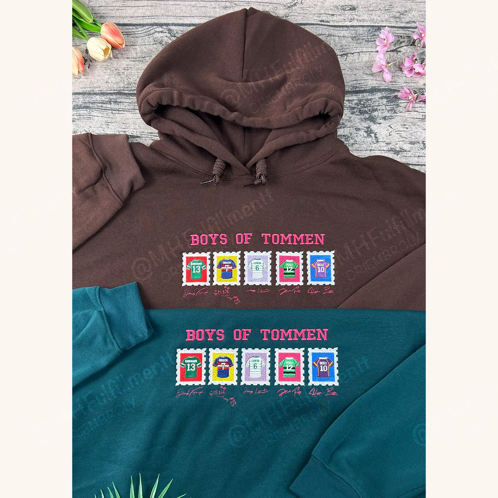 Boys of Tommen Embroidered Sweatshirt – Keeping 13, Binding 13, Redeeming 6 Bookish Crewneck