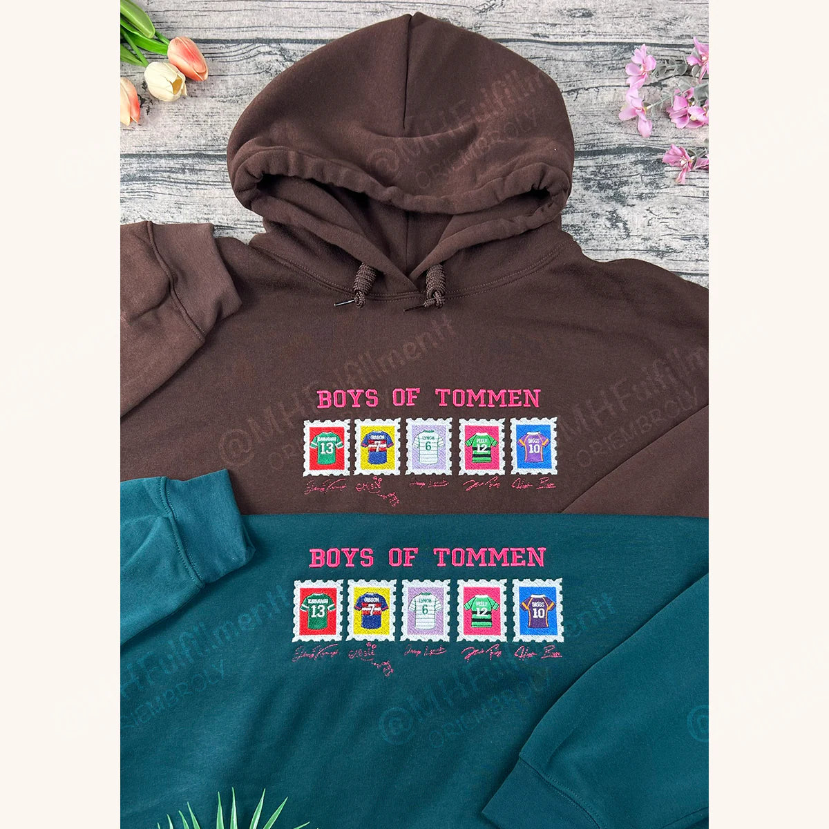 Boys of Tommen Embroidered Sweatshirt – Keeping 13, Binding 13, Redeeming 6 Bookish Crewneck
