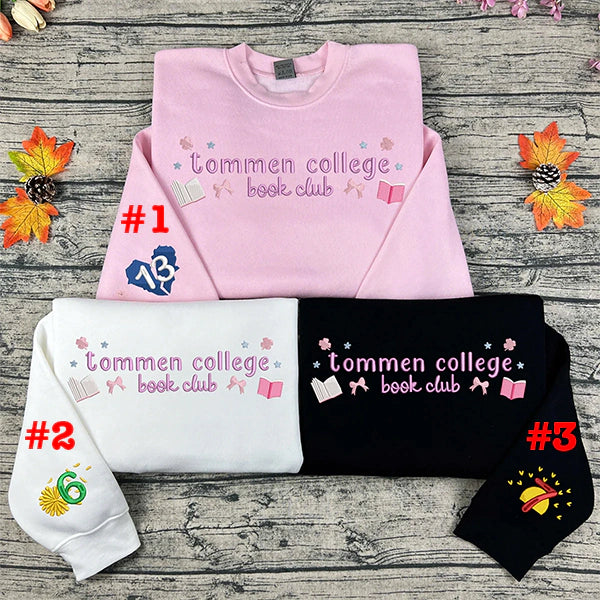 Boys of tommen embroidered sweatshirt
