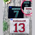 Boys of Tommen embroidered sweatshirt featuring Binding 13 and Johnny Kavanagh, a bookish crewneck hoodie for literature fans.