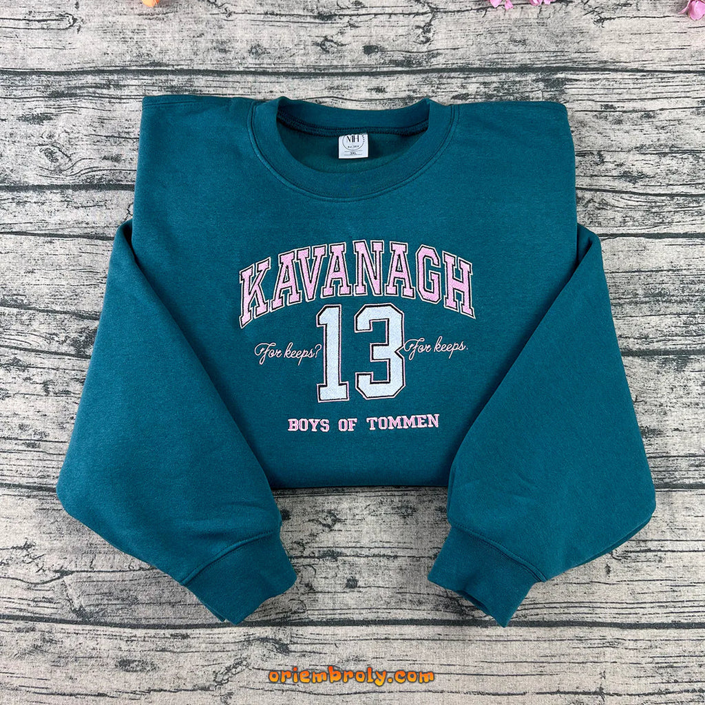 Kavanagh Embroidered Sweatshirt – Boy of Tommen Inspired