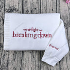 Breaking Dawn embroidered hoodie for fantasy lovers