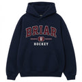 Briar U Hockey embroidered hoodie varsity sweatshirt