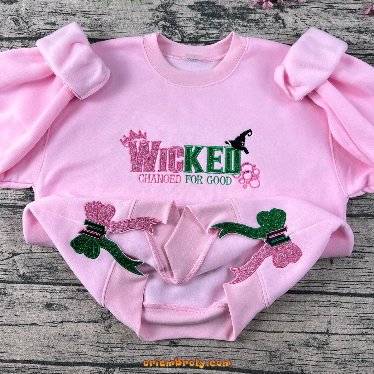Wicked musical hoodie for Broadway theater fans