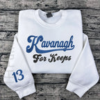 Boys of Tommen Embroidered Sweatshirt – Johnny Kavanagh, Joey Lynch, Gibsie Gibson | Bookish Merch