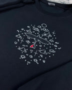 Minimalist fan art dragon sweatshirt for casual wear