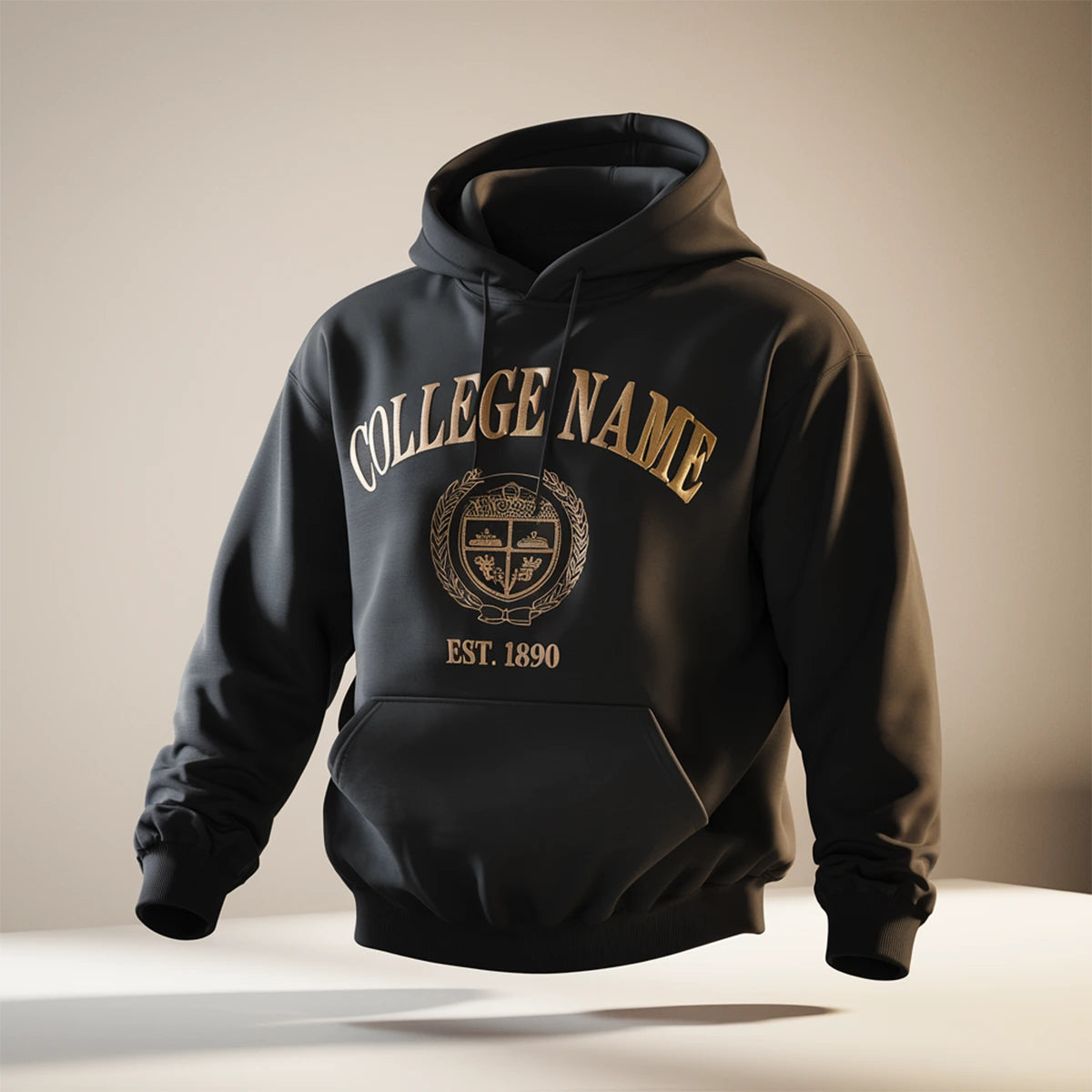 Personalized College Sweatshirt with School Logo