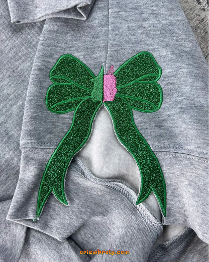 Fantasy aesthetic bow sweatshirt unisex