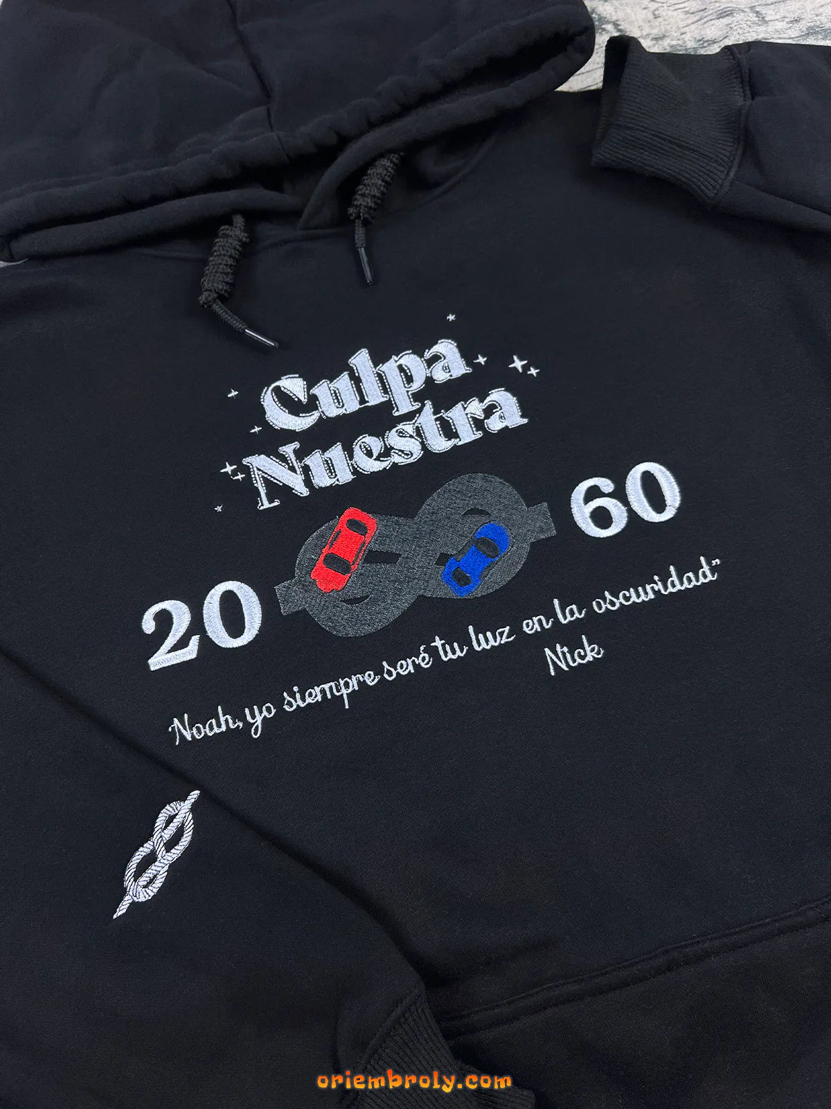 Culpa Nuestra streetwear hoodie for women