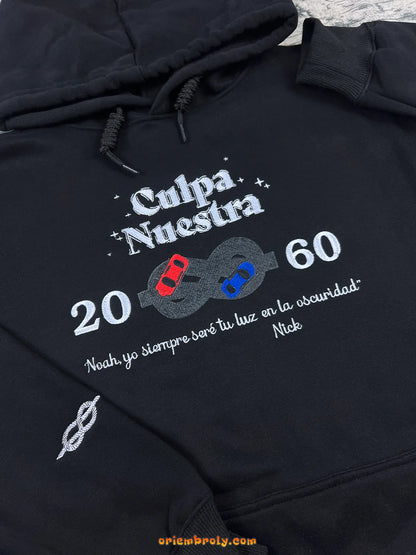 Culpa Nuestra streetwear hoodie for women