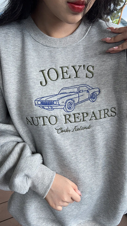 Soft and durable sweatshirt for auto repair fans