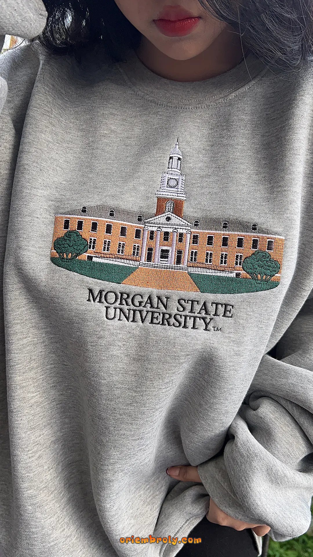 Custom Morgan State hoodie for students and alumni