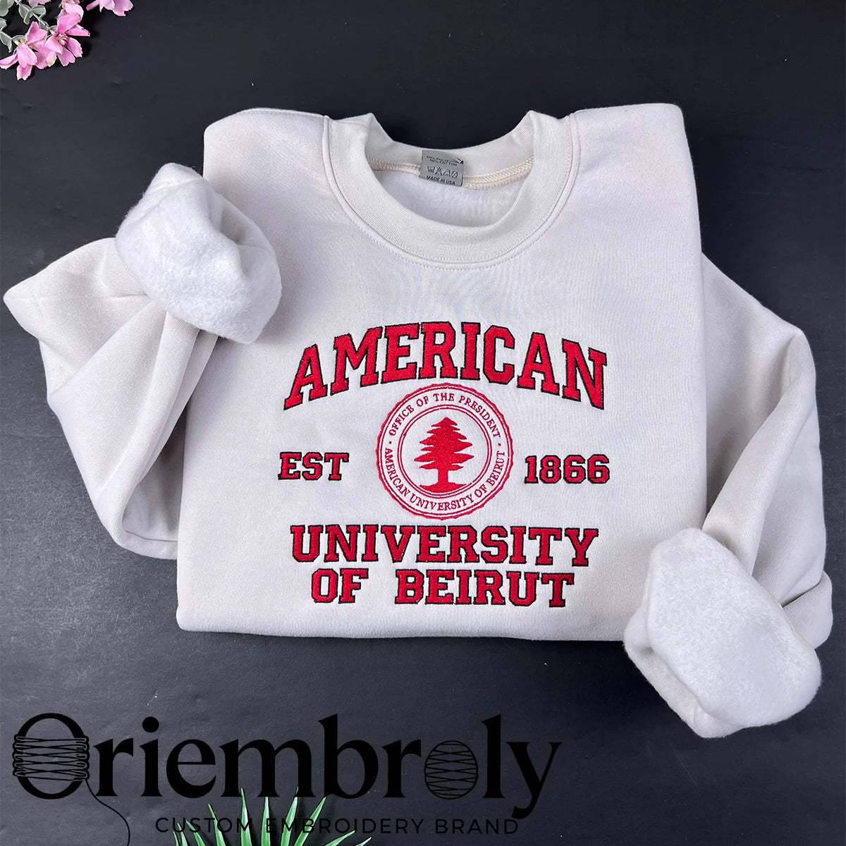 Custom College Logo Hoodie - ORI051