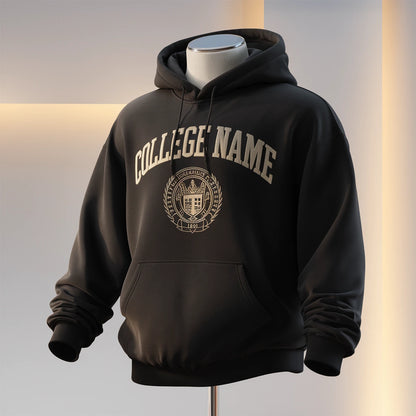 Custom College Sweatshirt with University Logo