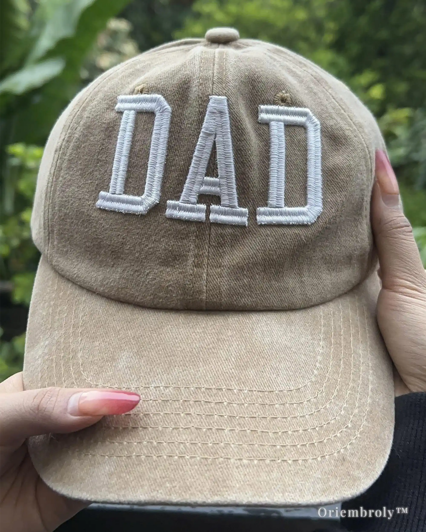 custom dad embroidered baseball cap personalized gift