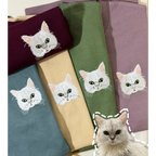 Custom embroidered pet portrait sweatshirt for dog lovers