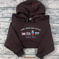 Cozy Puerto Rico embroidered sweater unisex fit