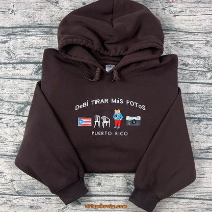 Cozy Puerto Rico embroidered sweater unisex fit