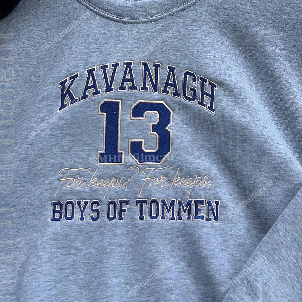 Custom varsity number sweatshirt for literary fans