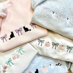 Spooky season crewneck sweatshirt with cute design