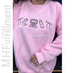Dental Graduation Gift Sweatshirt with Tooth Icon Embroidery