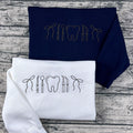 Dental hygienist embroidered sweatshirt