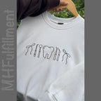 Cozy dental school sweater for students
