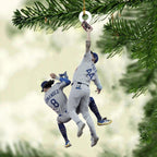 Dodgers Collision Ornament