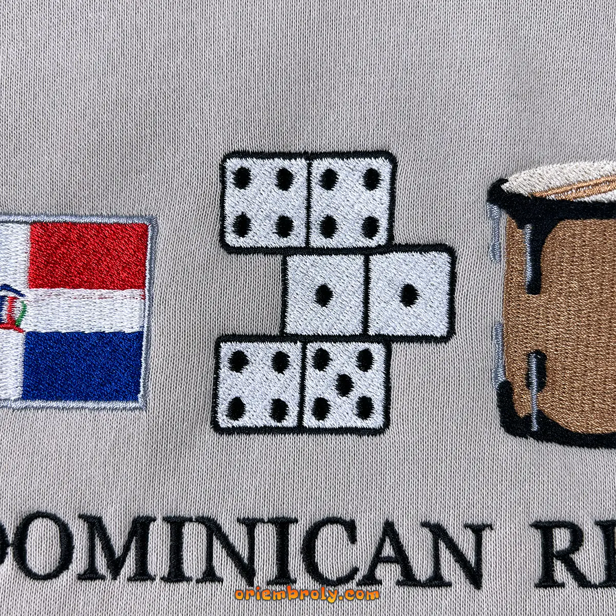 Dominican embroidered icons sweater for men and women