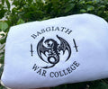 Embroidered dragon sweatshirt for fantasy readers