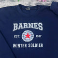 Embroidered Barnes Est 1917 Sweatshirt – front view