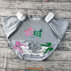 Wicked musical inspired embroidered sweatshirt
