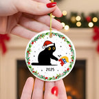 Cat ornament anti Trump gift for Christmas