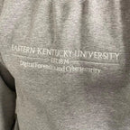 Soft personalized school sweater with custom text