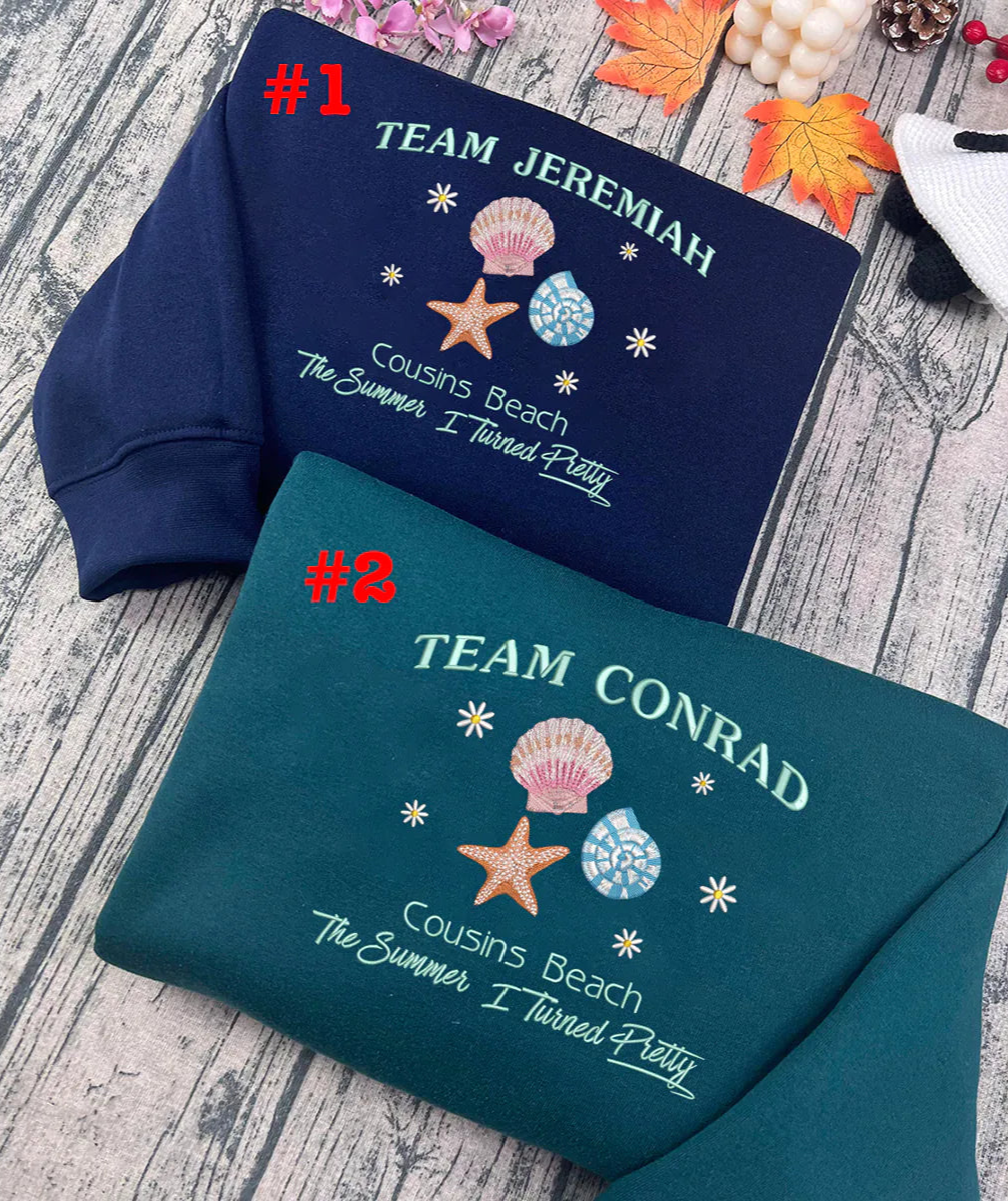 Team Jeremiah Shirt - Embroidered Summer Tee