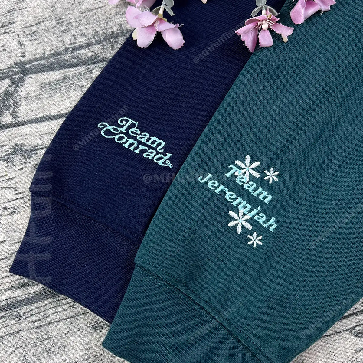 Unisex sweatshirt for TSITP fans with Team Jeremiah embroidery