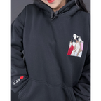 Personalized embroidered friend photo hoodie – custom gift for friends, perfect friendship keepsake.