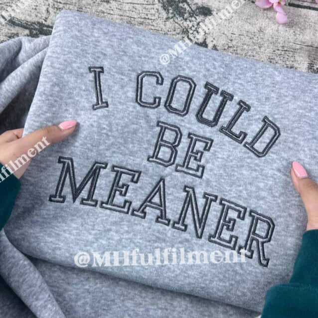 embroidered funny gift for women
