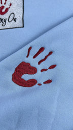 Canonical KAZ 2Y5 lighter design on Supernatural crewneck