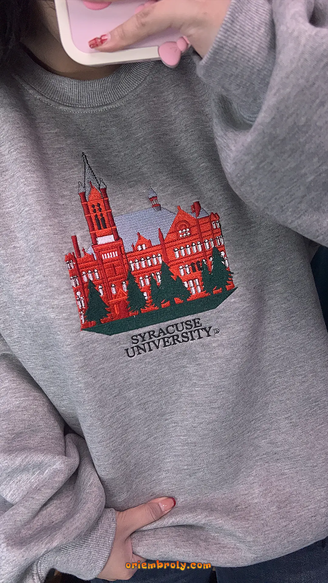 Unisex Syracuse University hoodie for students