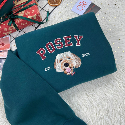 Custom Handwriting Pet Name Sweatshirt – Personalized Gift