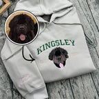 Embroidered Pet Portrait Hoodie - ORI258888 | Custom Dog & Cat Sweatshirt