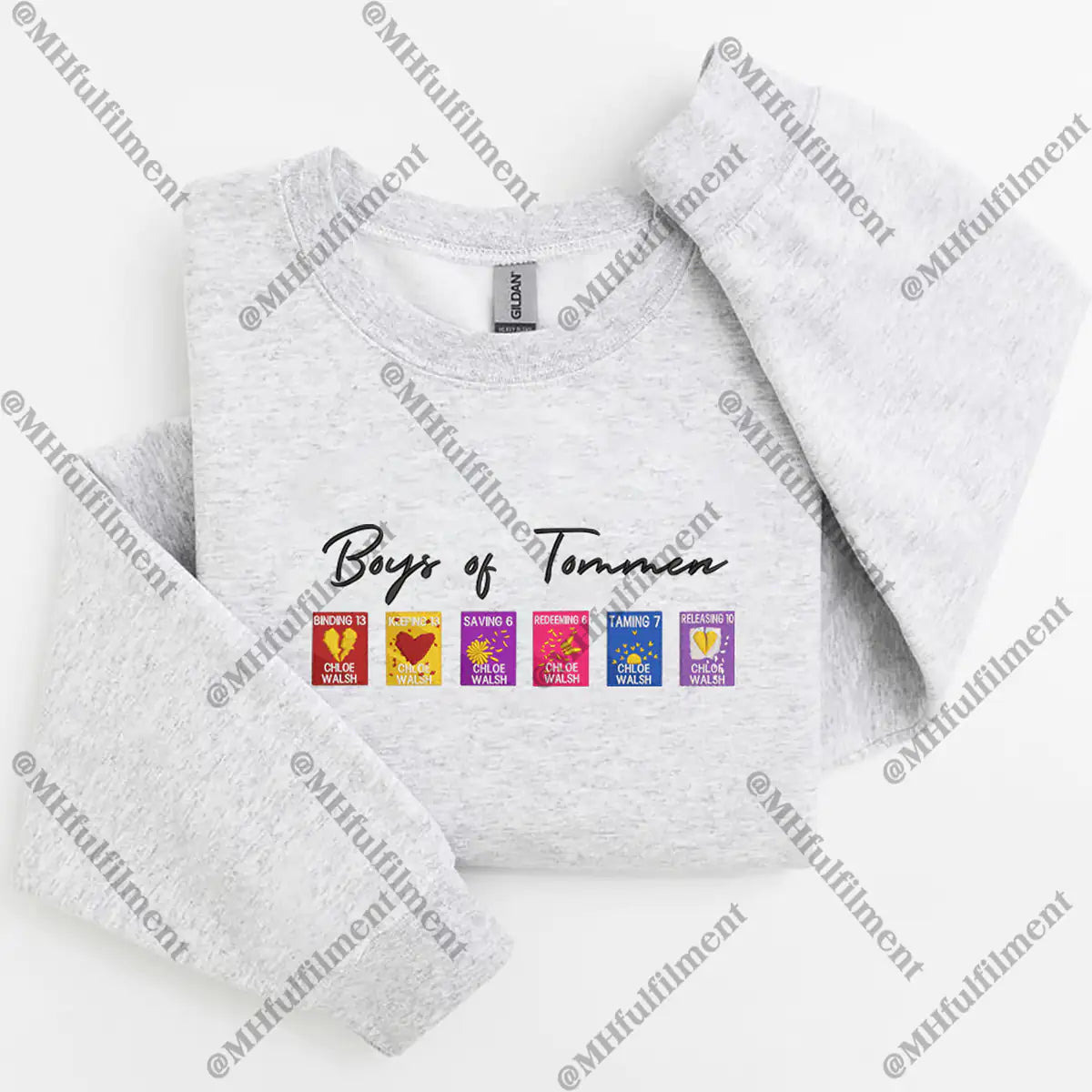 embroidered rugby team hoodie