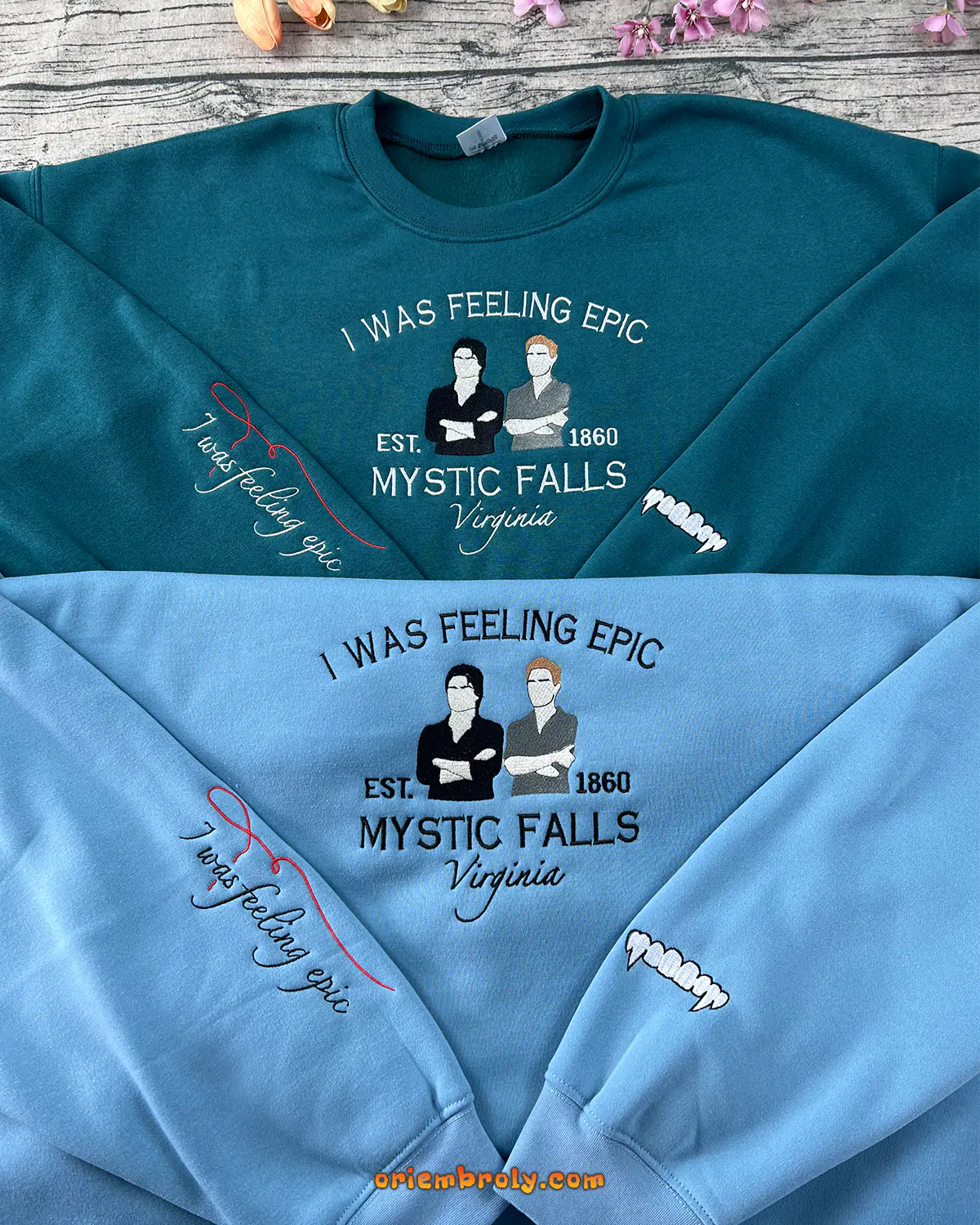 TVD fall aesthetic sweatshirt for fans